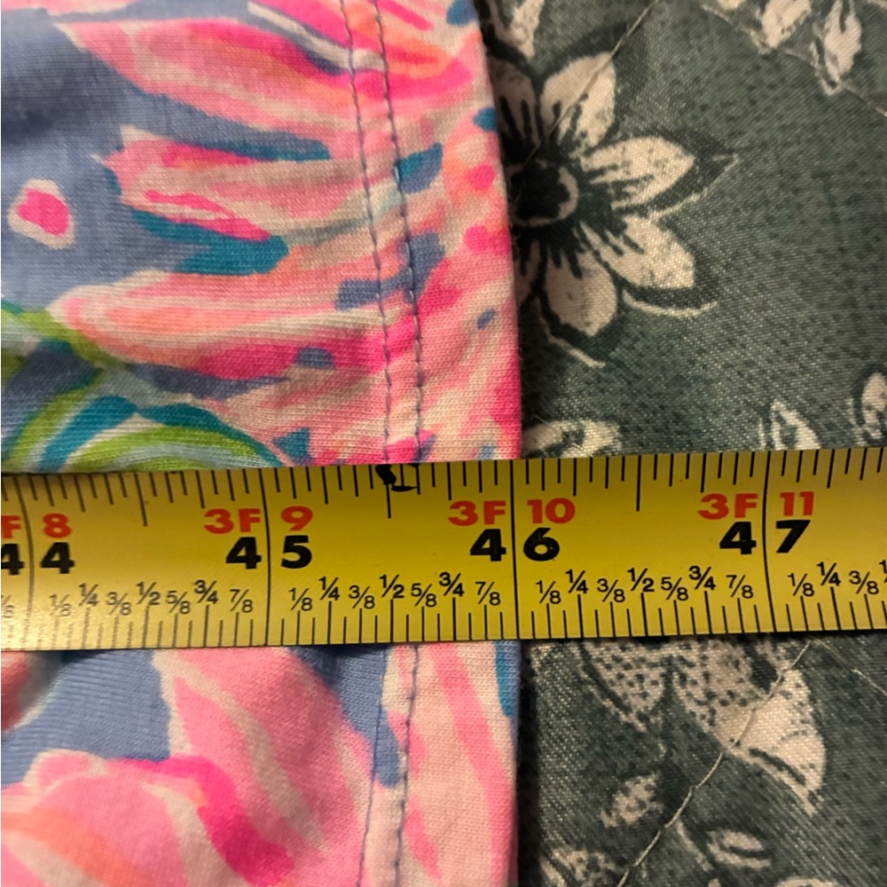 NWOT Loro Midi Dress Peri Blue Print (Sunrise Bay) - Picture 4 of 5